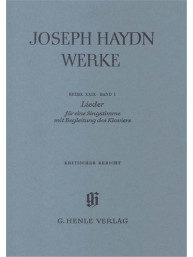 Franz Joseph Haydn: Songs For One Voice With Piano acc. (noty na zpěv, klavír)