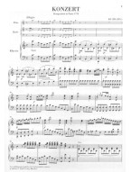 W.A. Mozart: Concerto in C Major, K. 299 (noty na příčnou flétnu, harfu, klavír)