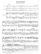 W.A. Mozart: Concerto in C Major, K. 299 (noty na příčnou flétnu, harfu, klavír)