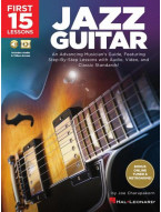 First 15 Lessons: Jazz Guitar (tabulatury na kytaru) (+audio/video)