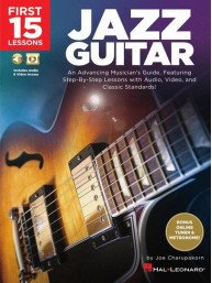First 15 Lessons: Jazz Guitar (tabulatury na kytaru) (+audio/video)