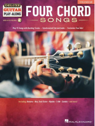 Deluxe Guitar Play-Along 13: Four Chord Songs (noty, tabulatury na kytaru) (+audio)