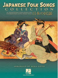 Japanese Folk Songs Collection / Japonské lidové písně (noty na klavír)