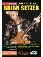 Learn To Play Brian Setzer (video škola hry na kytaru)