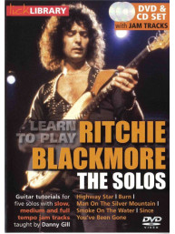 Learn To Play Ritchie Blackmore: The Solos (video škola hry na kytaru)
