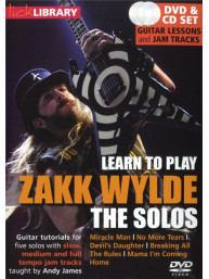 Learn To Play Zakk Wylde: The Solos (video škola hry na kytaru)