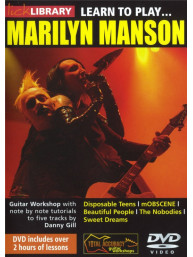 Learn To Play Marilyn Manson (video škola hry na kytaru)