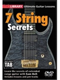 Ultimate Guitar Lessons: 7 String Secrets (video škola hry na kytaru)