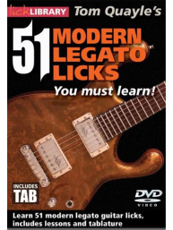 51 Modern Legato Licks You Must Learn (video škola hry na kytaru)