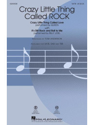 Billy Joel, Freddie Mercury: Crazy Little Thing Called ROCK (noty na sborový zpěv, SATB) - SADA 5 ks
