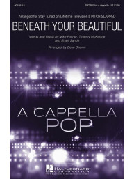 Beneath Your Beautiful from Pitch Slapped (noty na sborový zpěv, SATBB a cappella) - SADA 5 ks