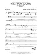 Beneath Your Beautiful from Pitch Slapped (noty na sborový zpěv, SATBB a cappella) - SADA 5 ks
