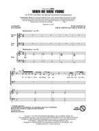 Adele: When We Were Young (noty na sborový zpěv, SATB) - SADA 5 ks