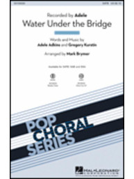 Adele: Water Under the Bridge (noty na sborový zpěv, SATB) - SADA 5 ks