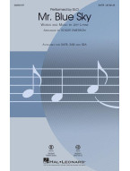 Electric Light Orchestra: Mr. Blue Sky (noty na sborový zpěv, SATB) - SADA 5 ks