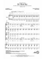 Electric Light Orchestra: Mr. Blue Sky (noty na sborový zpěv, SATB) - SADA 5 ks