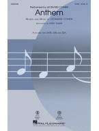 Leonard Cohen: Anthem (noty na sborový zpěv, SATB) - SADA 5 ks