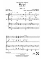 Beatles: Help! (noty na sborový zpěv, SATB) - SADA 5 ks