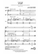 Etta James: At Last (noty na sborový zpěv, SATB) - SADA 5 ks