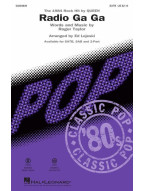Queen: Radio Ga Ga (noty na sborový zpěv, SATB) - SADA 5 ks