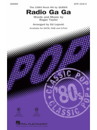 Queen: Radio Ga Ga (noty na sborový zpěv, SATB) - SADA 5 ks