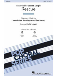 Lauren Daigle: Rescue (noty na sborový zpěv, SATB) - SADA 5 ks