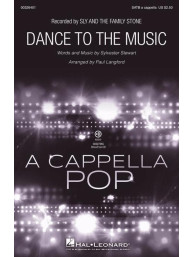 Sly and the Family Stone: Dance to the Music (noty na sborový zpěv, SATB a cappella) - SADA 5 ks