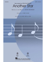 Stevie Wonder: Another Star (noty na sborový zpěv, SATB) - SADA 5 ks