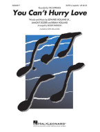 The Supremes: You Can't Hurry Love (noty na sborový zpěv, SATB a cappella) - SADA 5 ks