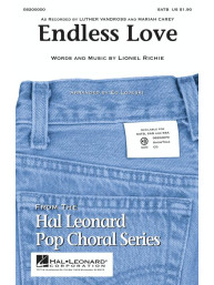 Lionel Richie: Endless Love (noty na sborový zpěv, SATB) - SADA 5 ks