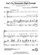 Marvin Gaye: Ain't No Mountain High Enough (noty na sborový zpěv, SATB) - SADA 5 ks