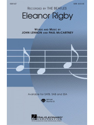 Beatles: Eleanor Rigby (noty na sborový zpěv, SATB) - SADA 5 ks