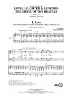 Beatles: Love, Laughter & Legends (noty na sborový zpěv, SATB) - SADA 5 ks