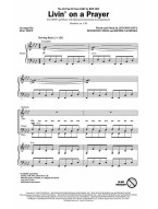 Bon Jovi: Livin' on a Prayer (noty na sborový zpěv, SATB) - SADA 5 ks