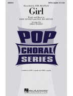Beatles: Girl (noty na sborový zpěv, SATB a cappella) - SADA 5 ks