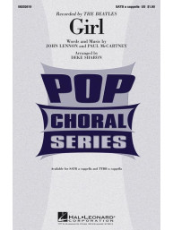 Beatles: Girl (noty na sborový zpěv, SATB a cappella) - SADA 5 ks