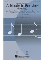 A Tribute to Bon Jovi - Medley (noty na sborový zpěv, SATB) - SADA 5 ks