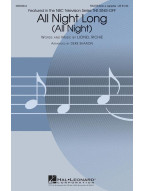 Lionel Richie: All Night Long (All Night) (noty na sborový zpěv, SATBB a cappella) - SADA 5 ks
