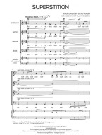 Stevie Wonder: Superstition (noty na sborový zpěv, SATB a cappella) - SADA 5 ks