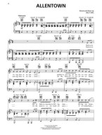 Billy Joel: Nylon Curtain (noty na klavír, zpěv, akordy)