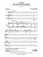 Elton John: Can You Feel the Love Tonight? (noty na sborový zpěv, SATB a cappella) - SADA 5 ks