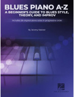 Blues A-Z: A Beginner's Guide to Blues Style, Theory, and Improv (noty na klavír)