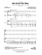 We Know the Way from Moana (noty na sborový zpěv, SATB) - SADA 5 ks
