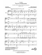 You're Welcome from Moana (noty na sborový zpěv, SATB) - SADA 5 ks