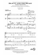 Kráska a zvíře / Beauty and the Beast Choral Highlights (noty na sborový zpěv, SATB) - SADA 5 ks