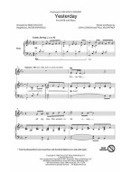 Beatles: Yesterday by King's Singers (noty na sborový zpěv, SATB) - SADA 5 ks