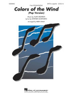 Colors of the Wind / Pop Version from Pocahontas (noty na sborový zpěv, SATB a cappella) - SADA 5 ks