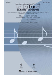 La La Land - Choral Highlights (noty na sborový zpěv, SATB) - SADA 5 ks