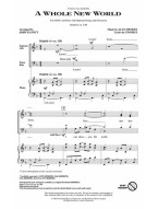A Whole New World from Aladdin (noty na sborový zpěv, SATB) - SADA 5 ks