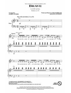 Sara Bareilles: Brave (noty na sborový zpěv, SATB) - SADA 5 ks